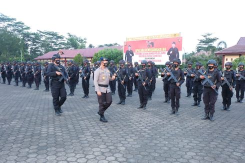 100 Personel Brimob Jambi Dikirim ke Papua untuk Bantu Menangani KKB