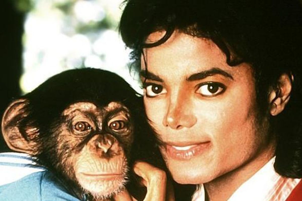 Bubbles bersama Michael Jackson