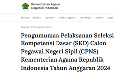 Jadwal SKD CPNS Kemenag 2024 Diumumkan, Cek di Sini