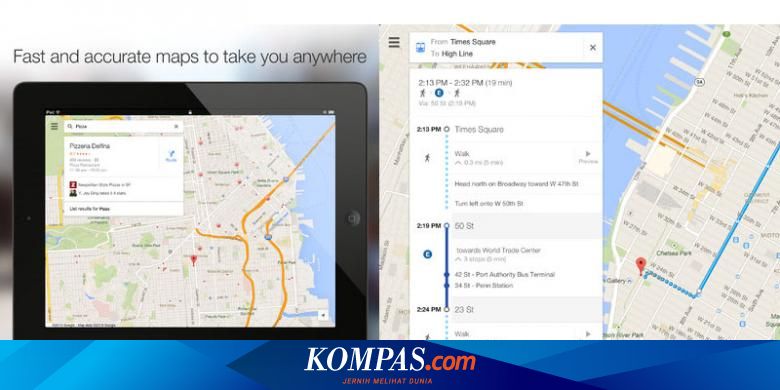 google maps kini bisa lacak perjalanan