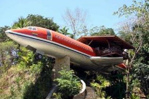 Hotel Boeing 727 Kosta Rika Sarat Perabot Ukir dari Jepara!