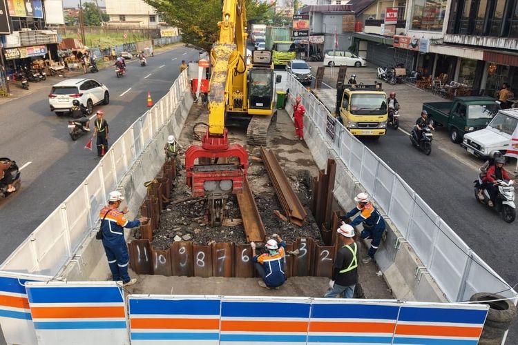 Proyek Sanitasi Rp 1,7 T di Pontianak Melintas di Jalan Utama, Lalin Berpotensi Macet