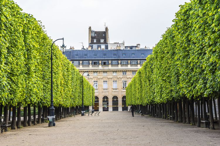 Taman Palais-Royal Palace, lokasi syuting Emily In Paris