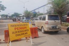 Jalan Menuju Pantai Anyer Berlaku Aturan 