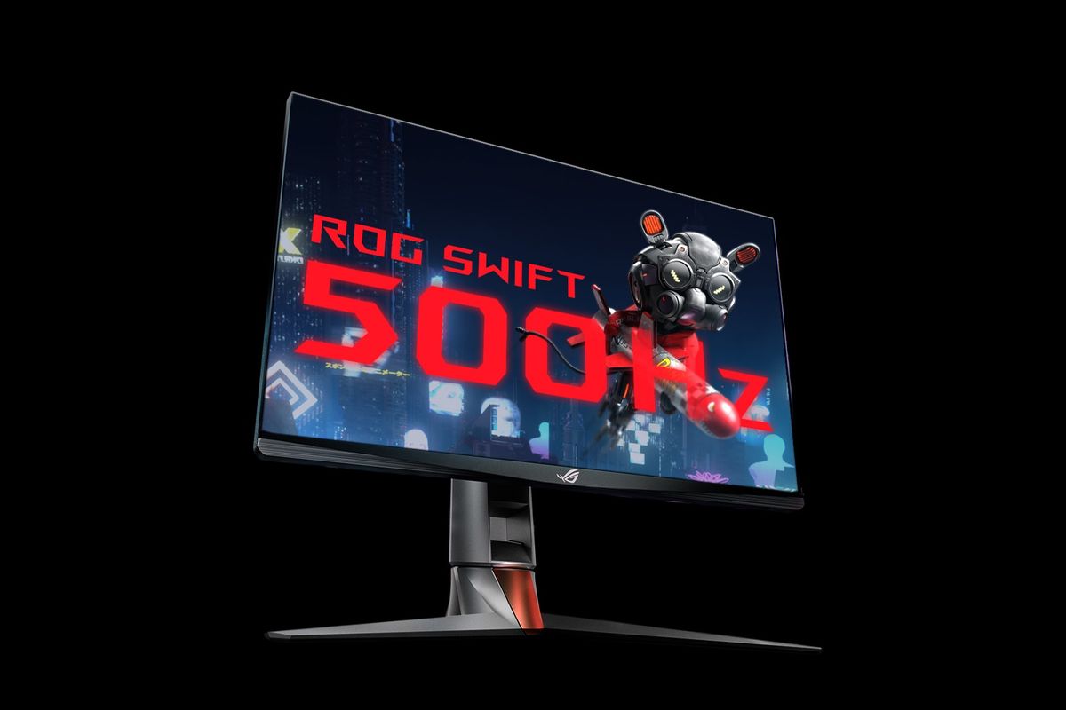  Asus perkenalkan monitor gaming ROG Swift dengan refresh rate 500Hz.