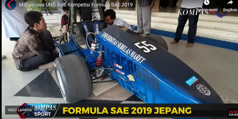 Mahasiswa Fakultas Teknik Universitas Sebelas Maret Solo, Jawa Tengah, akan berlaga di kompetisi Formula SAE 2019 di Jepang.
