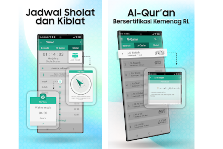 aplikasi jadwal sholat Salaam