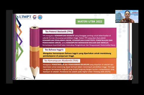 Ditambah, Ini 3 Materi UTBK SBMPTN 2022