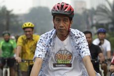 Gowes 16 Km, Jokowi Siap Tempuh Jarak Lebih Jauh