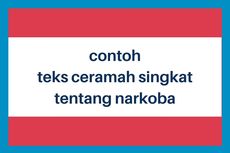 Contoh Teks Ceramah Singkat tentang Narkoba