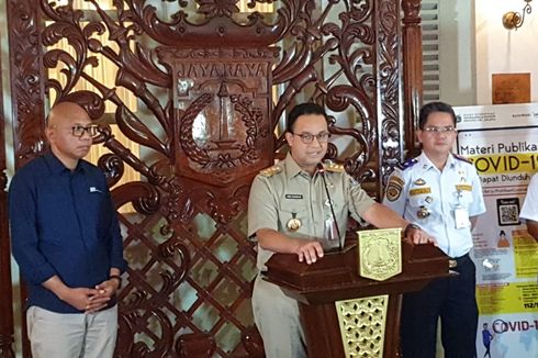 Anies Umumkan Jakarta Resmi Terapkan PSBB Mulai Jumat, 10 April