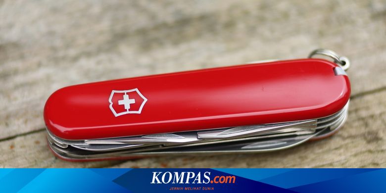 Pisau lipat swiss army top