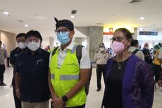 Kunjungi Bali, Sandiaga Tinjau Penerapan Protokol Kesehatan di Bandara hingga Lokasi Wisata