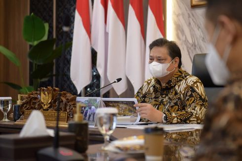 Bertemu Menteri Ekonomi Jepang, Airlangga Bahas Pengembangan SDM hingga Investasi Industri Otomotif 