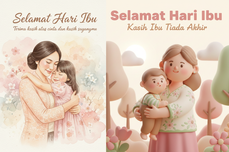 Tanpa Jago Desain, Coba 3 Prompt AI Ini untuk Bikin Poster Hari Ibu yang Estetik
