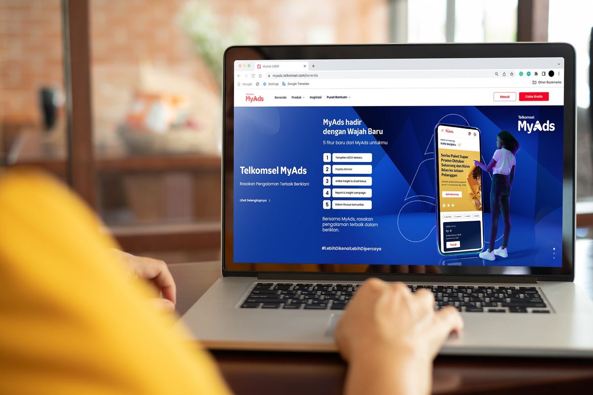 Layanan Telkomsel MyAds.