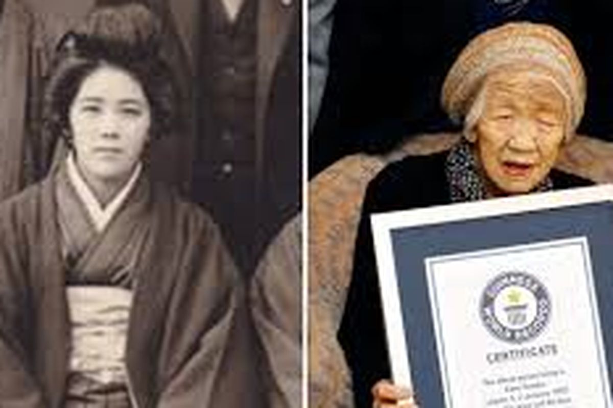 Kanke Tanaka (117 tahun) memegang rekor sebagai orang tertua di dunia. 