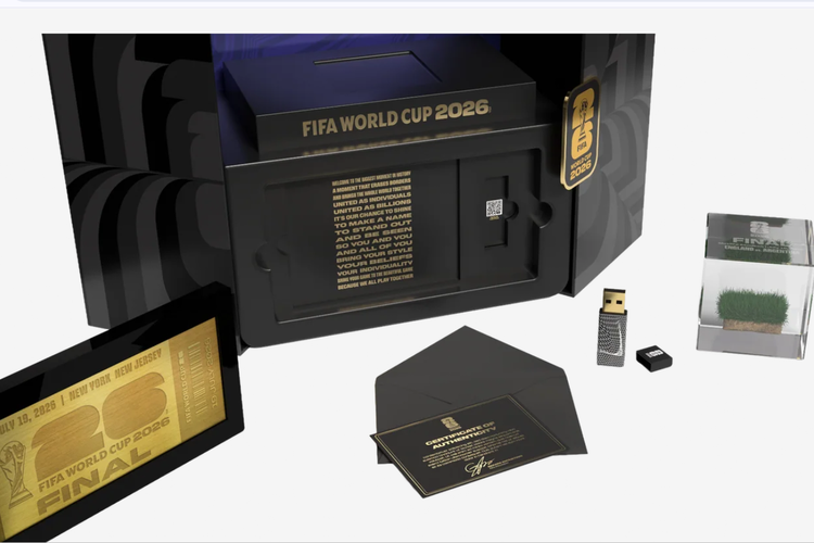 FIFA jual potongan rumput lapangan final Piala Dunia 2026 dengan harga mulai Rp 8,1 juta dan terbagi dalam empat paket. Salah satunya Stadium Edition.