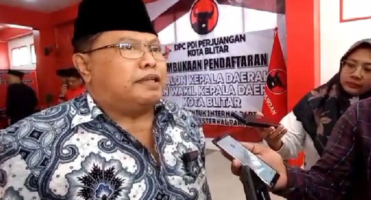 Wali Kota Blitar Santoso Pensiun jika Tak Dapat Rekomendasi PDI-P untuk Pilkada 2024