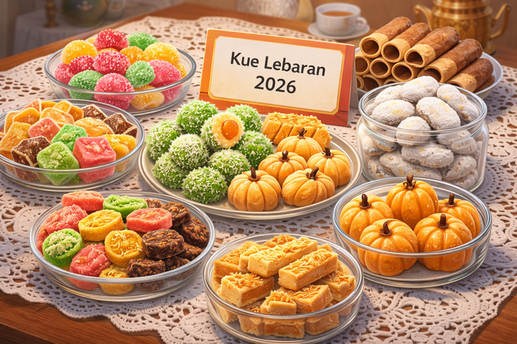 Ilustrasi Kue Lebaran 2026