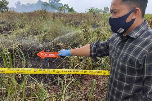 Polisi Mulai Selidiki Kasus Kebakaran Lahan di Ogan Ilir