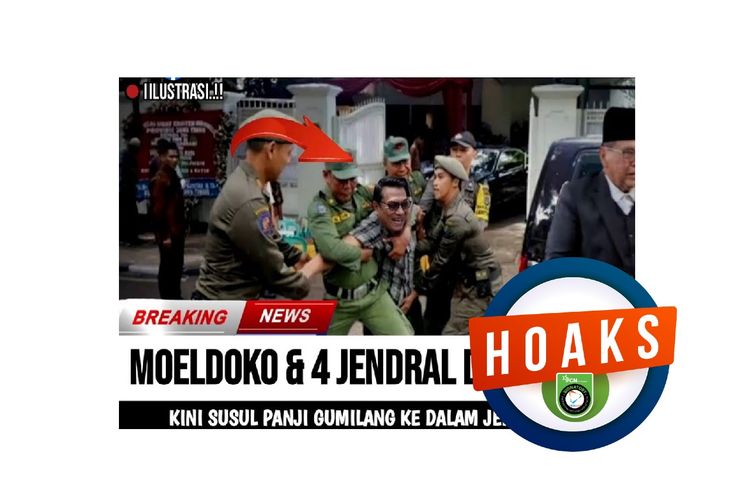 Hoaks, Moeldoko ditangkap karena terbukti bekingi Ponpes Al Zaytun
