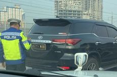 Fortuner Polda Jabar Tabrak Elf Picu Kecelakaan di Tol MBZ, Pengemudi Diperiksa Propam