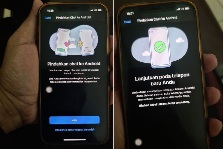 Fitur transfer chat WhatsApp dari iPhone ke Android sudah bisa dicoba di Indonesia, namun masih terbatas.