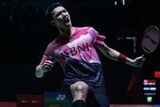 BERITA FOTO: Perjuangan Jonatan Christie Lolos ke Final Indonesia Masters 2023