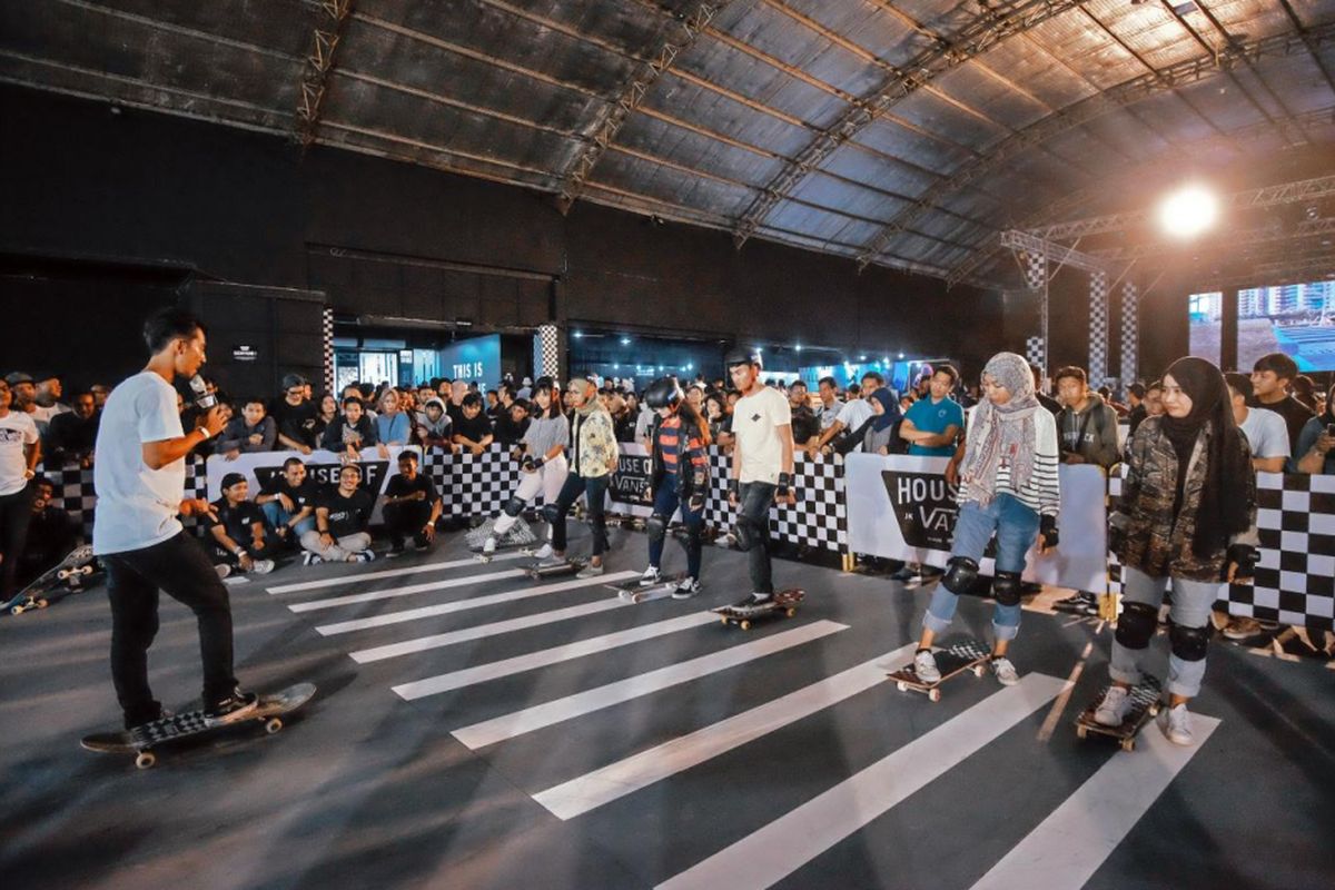 Skate clinic saat House of Vans