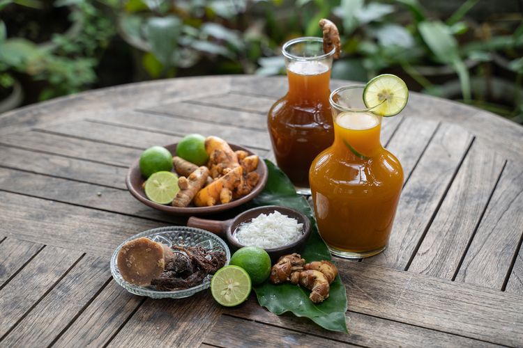 Beras kencur, minuman yang kaya manfaat