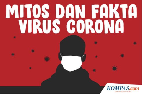 INFOGRAFIK: Mitos dan Fakta Virus Corona