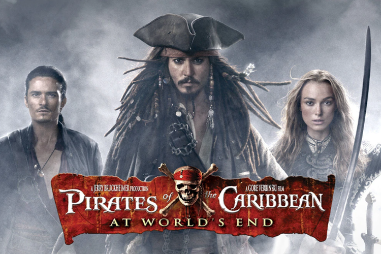 Ilustrasi film Pirates of the Caribbean: At Worlds End