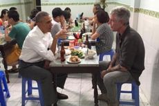 Meja Tempat Obama Makan di Restoran Vietnam Kini Dipamerkan