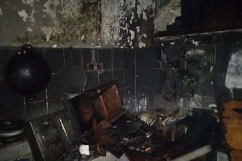 Rumah di Bekasi Barat Terbakar, Diduga akibat Korsleting