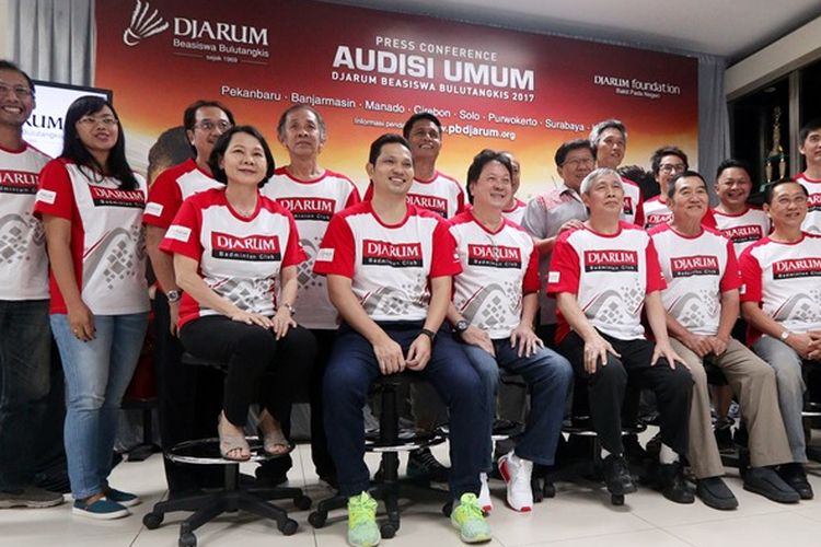 PB Djarum bakal menerjunkan Tim Pencari Bakat yang merupakan legenda bulutangkis Indonesia, yang terdiri dari Liem Swie King, Christian Hadinata, Hariyanto Arbi, Antonius Budi Ariantho, Denny Kantono, Ade Chandra, Johan Wahyudi, Ivana Lie, Maria Kristin, Hastomo Arbi, Sigit Budiarto, Kartono, Yuni Kartika, Basri Yusuf dan Engga Setiawan.