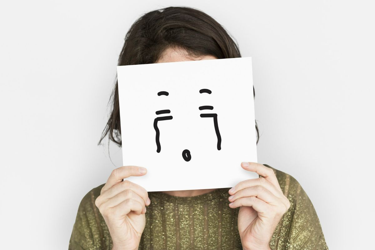 Ilustrasi bad mood.