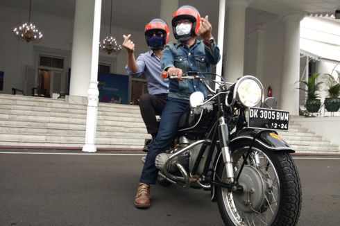 Saat Ridwan Kamil Bonceng AHY Naik Motor Menyusuri Jalanan Bandung Tempat Bertemu Cintanya