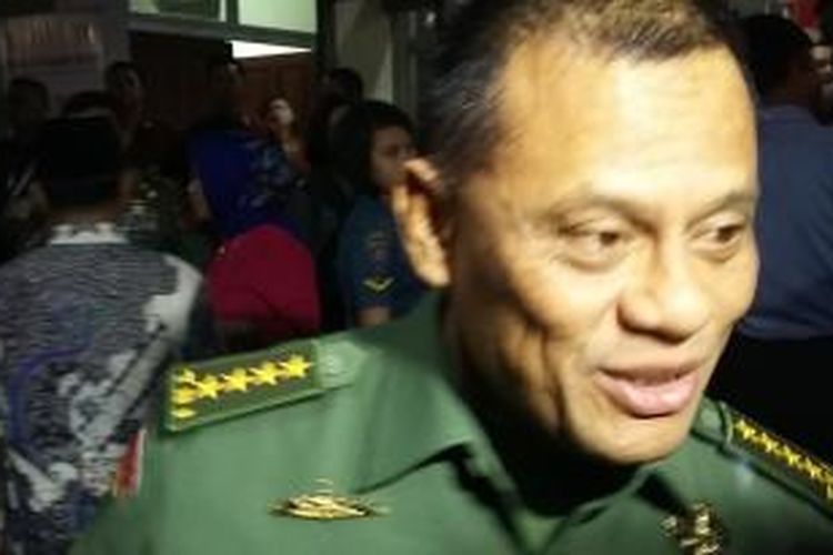 Jenderal Gatot Nurmantyo saat ditemui di Mabes TNI Cilangkap, Selasa (7/7/2015).