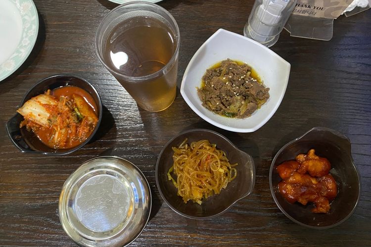 Bulgogi Set di Warung Korea Pop, Bendungan Hilir, Jakarta Pusat. 