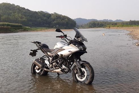 Hobi Adventure, Yamaha R25 Dirombak Jadi Motor Touring