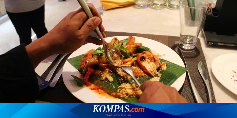 Makan Kepiting Pakai Sendok Dan Garpu Ini Caranya Halaman All Kompas Com
