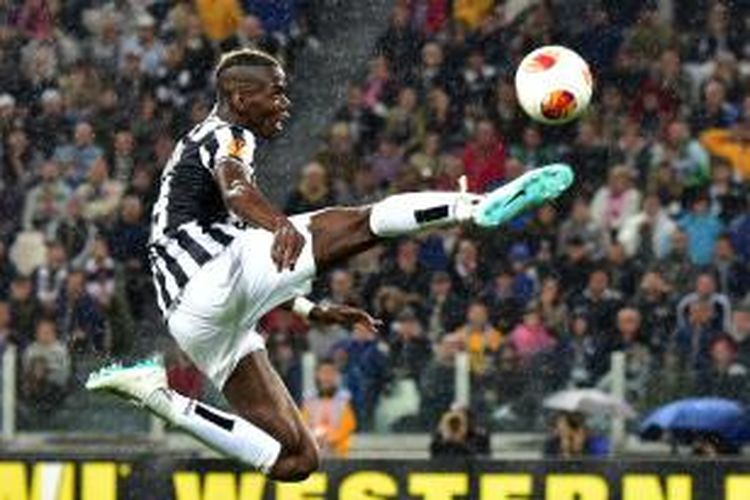 Gelandang Juventus, Paul Pogba.