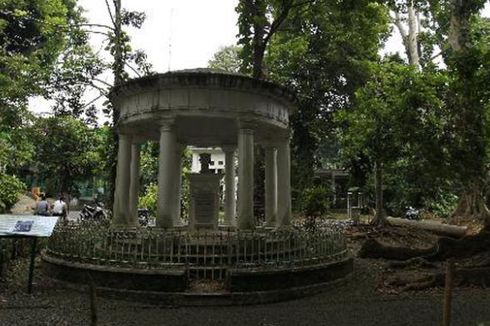 Kebun Raya Bogor, Bukti Pengaruh Kekuasaan Inggris di Indonesia