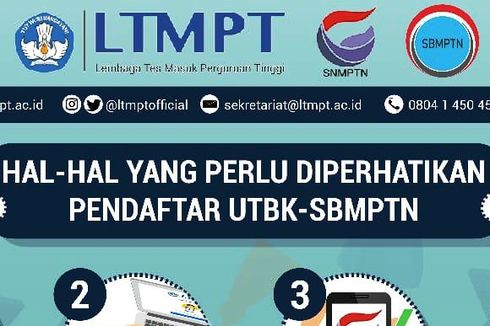 Besok Pendaftaran UTBK-SBMPTN 2020 Dibuka, Ini Alurnya