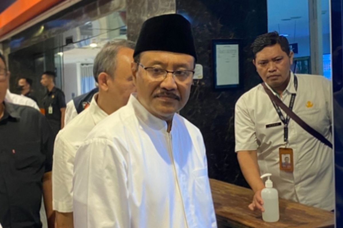 Mensos RI, Saifullah Yusuf atau Gus Ipul di RSUD R.T. Notopuro, Rabu (1/10/2025).