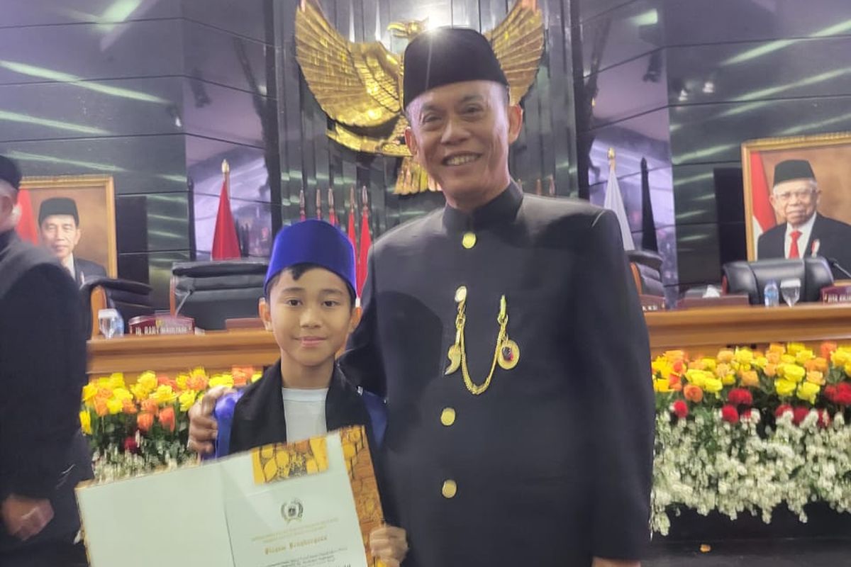 Abyan Aqila Kurniawan, pembalap gokart berusia 10 tahun