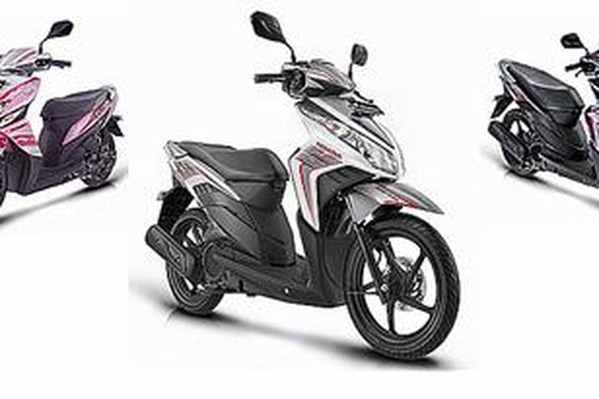 Inilah refrsment pada Vario Series. Dari kiri, Vari CW Slink Pink, Vario Techno CBS Adromeda, dan Vario Techno CBS Orion Black