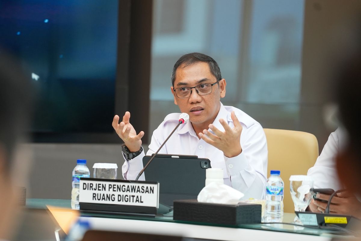 Direktur Jenderal (Dirjen) Pengawasan Ruang Digital (Wasdigi) Kementerian Komunikasi dan Digital (Komdigi), Alexander Sabar.