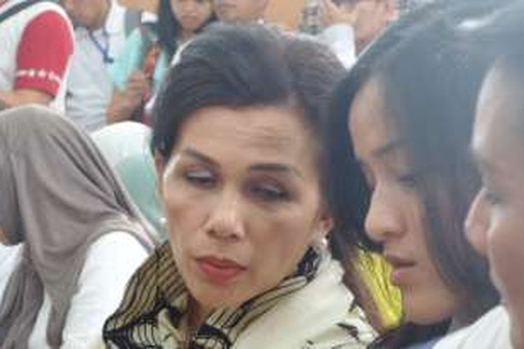 Istri mantan Ketua DPD Irman Gusman, Liestyana Gusman, hadiri sidang praperadilan di Pengadilan Negeri Jakarta Selatan, Selasa (18/10/2016).